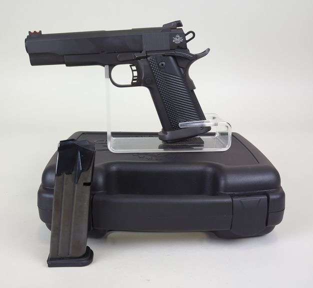 ACP/AP Intl'/ Rock Island Armory M1911 A2 FS Tac II 10mm  Pistol SN# RIA1866647, Fiber Optic Front Sight, 2 Total Mags, Paperwork, In Hard Case image