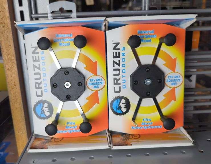 Cruzen Outdoors Universal Smartphone Mounts, Qty 2 image