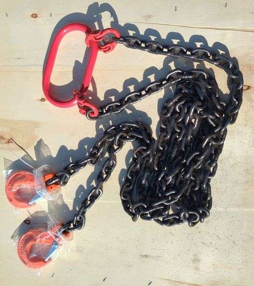 Heavy Duty 5/16" Lifting Chain With Hooks image