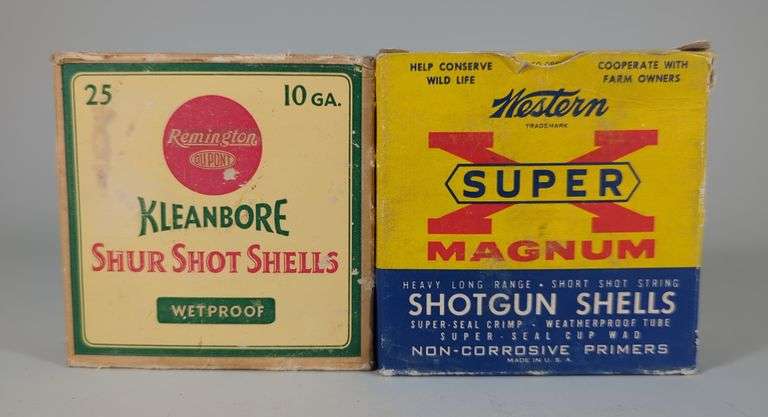 Remington Kleanbore And Western Super X 10 Ga Shotgun Ammunition, Approx 50 Rds, Local Pickup Only image