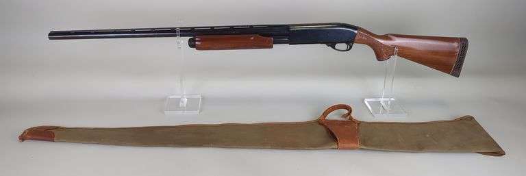 Remington Wingmaster 870 12 ga Pump Action Shotgun SN# V241632V, 28" Bbl, In Gun Sleeve, image