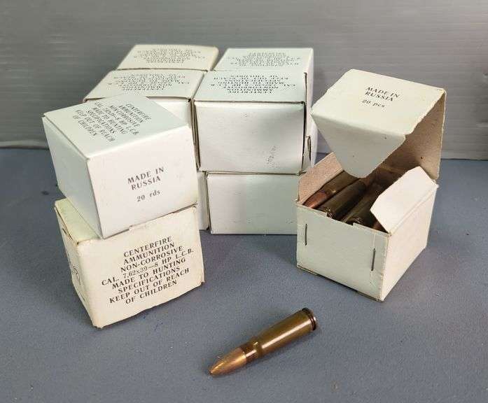 CenterFire 7.62 x 39mm Ammo, Approx 220 Rds, Local Pick Up Only image