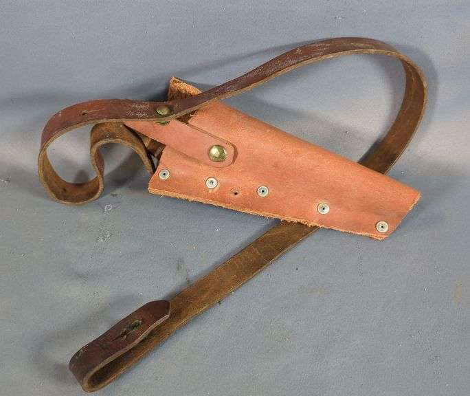 Leather Holster And Leather Sling image