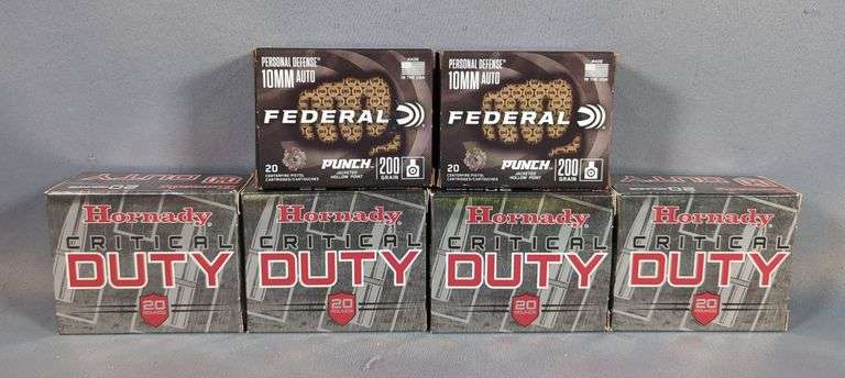 Hornady And Federal 10mm Auto Ammo, Approx 120 Rds, Local Pickup Only image
