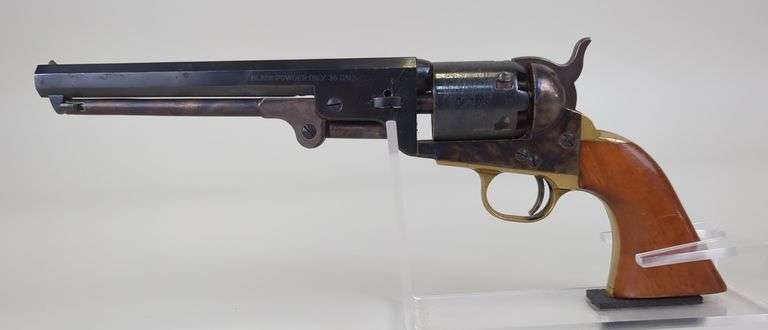 F.lli Pietta 1851 Navy .36 Cal 6-Shot Black Powder Revolver SN# 382436 image