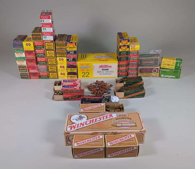 Assorted .22 Ammunition, Includes LR, Long, Short, Blanks And More, Approx 3200 Rds Total, Local Pickup Only image