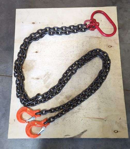 Heavy Duty 5/16" Lifting Chain With Hooks image
