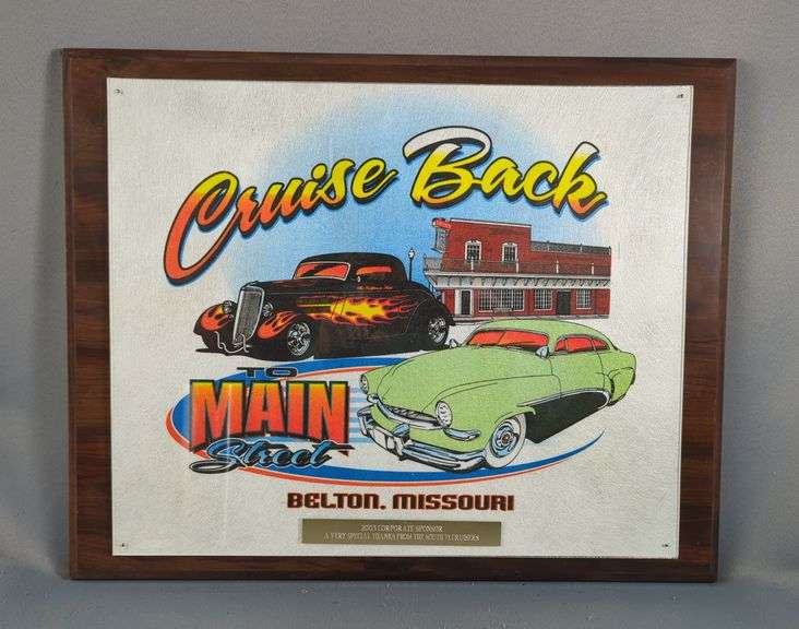 2003 South 71 Cruisers Belton Missouri Cruise Back to Main Street Framed Print image