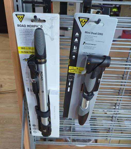 Topeak Road Morph G And Mini Dual DXG Bike Pumps image