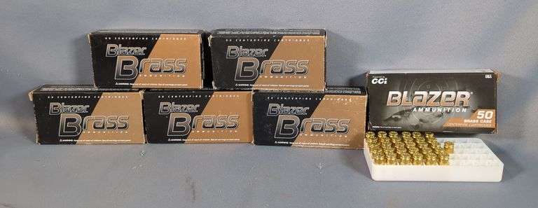 Blazer Brass .40 S&W Ammo, Approx 281 Rds, Local Pickup Only image