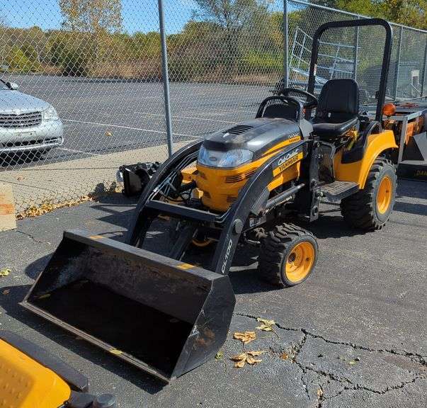 Cub Cadet Yanmar Sc2400 Sub-Compact Tractor With CL100 Bucket Attachment image