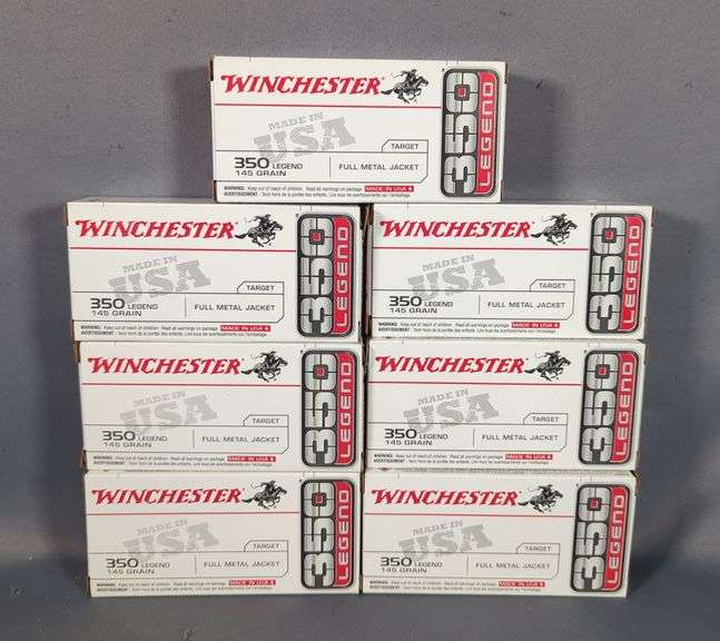 Winchester 350 Legend Ammo, Approx 140 Rds, Local Pickup Only image