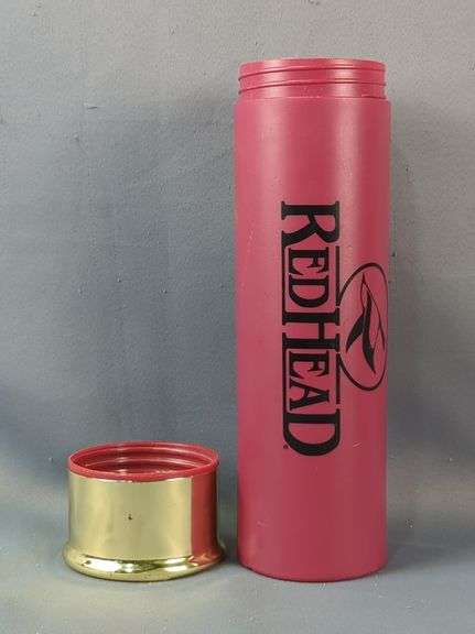RedHead Oversized Shotgun Shell Shaped Container, 13.75" Tall x 4" Diameter image
