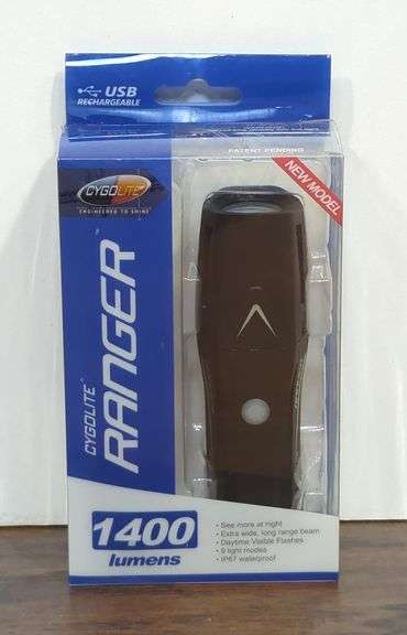 Cygolite Ranger 1400 Lumens USB Bicycle Headlight image