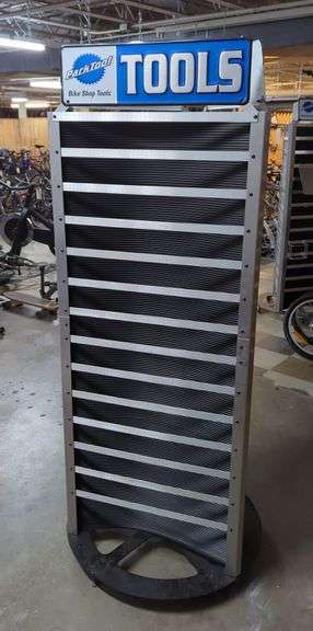 Park Tool Bike Shop Tools Display Rack image