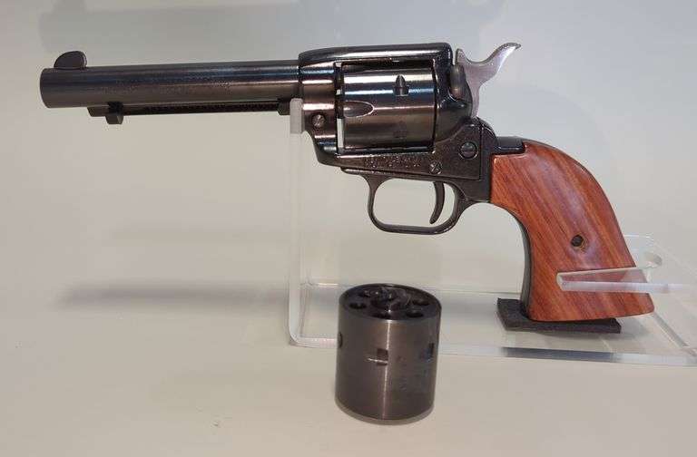 Heritage Rough Rider .22 LR 6-Shot Revolver SN# E96662, With Extra .22 Mag Cylinder image