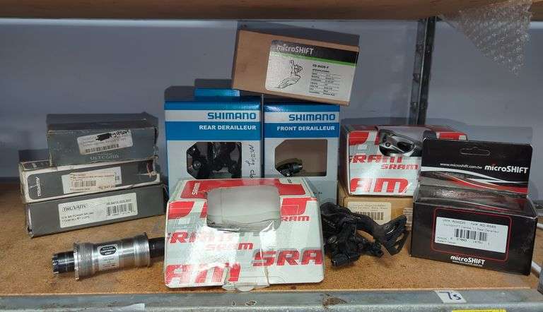 Shimano Derailleurs, SRAM, Truvativ, MicroSHIFT, BB-5500 Cartridge Unit And More image