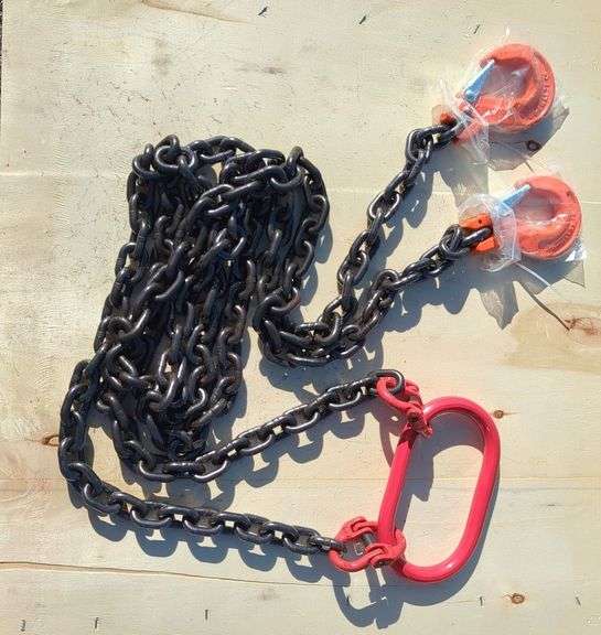 Heavy Duty 5/16" Lifting Chain With Hooks image
