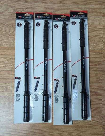 Zefal HPX High Pressure Frame Pumps, Qty 4 image