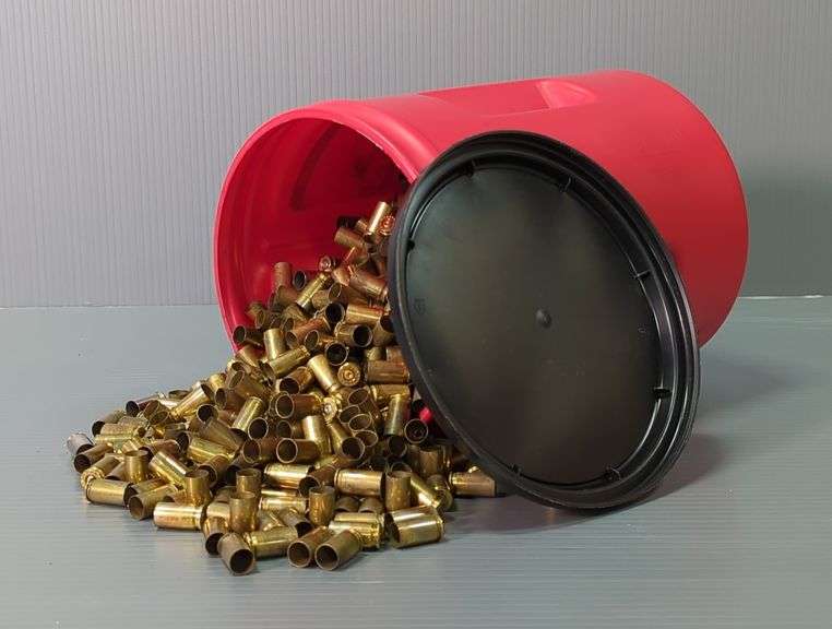 9mm Empty Brass, Weighs 13lb 4oz With Container image