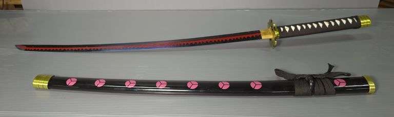 Katana Sword, 28.5" Blade, In Scabbard image