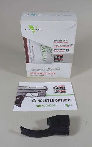 Viridian Reactor 5-R Elite Red Laser Sight For Ruger LC9 And LC380 image