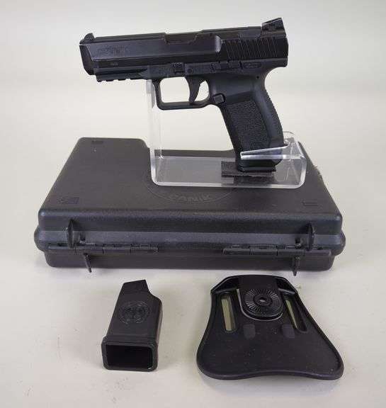 Canik/ Century Arms Inc TP9sa 9x19 Cal  Pistol SN# T6472-16 AP 25932, Speed Loader, Back Strap, Paddle, Brush, Paperwork, In Hard Case image