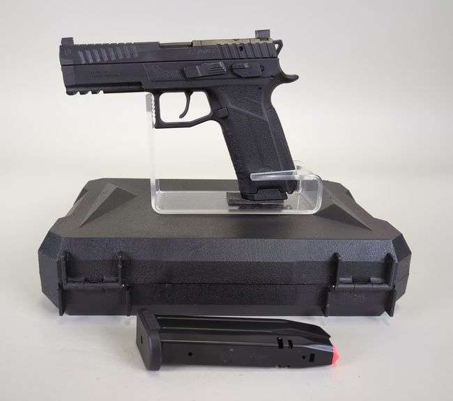 CZ/ CZ-USA P-09 F Nocturne 9x19 Cal  Pistol SN# J249092, 2 Total Mags, Back Straps, And More, In Hard Case image