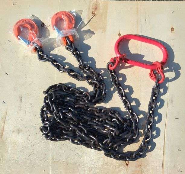Heavy Duty 5/16" Lifting Chain With Hooks image