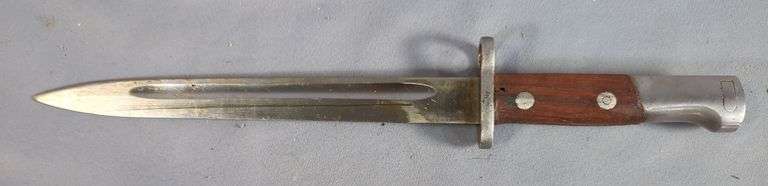 Russian M1895 Bayonet, 9.75" Blade Is Marked 44, SN# 10812 image