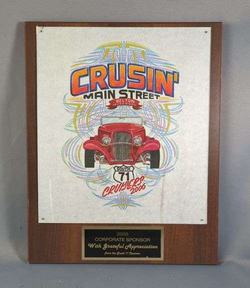 2006 Belton Missouri Cruisin' Main Street Plaque image
