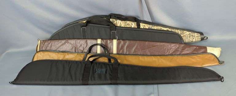 Soft Rifle Cases, Qty 5, Includes Blackhawk Sportster, Allen, Kolpin, And More image