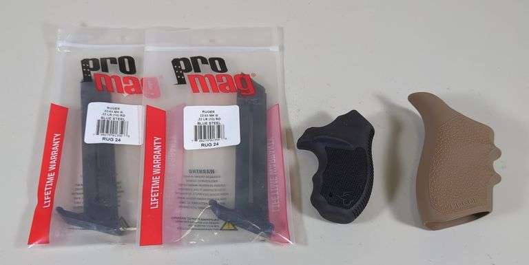 Promag Ruger .22 LR Mags, Qty 2, Taurus Pistol Grip, And Rogue Pistol Grip image