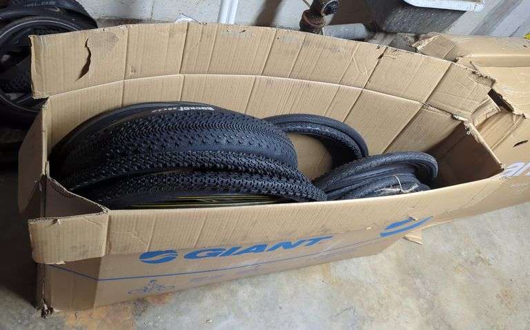 Assorted Used Bicycle Tires image