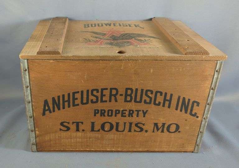 Anheuser-Busch Wood Crate image