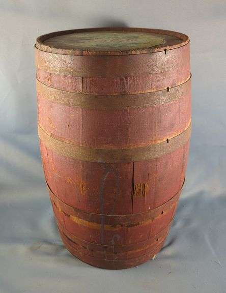 Coca-Cola Barrel Advertising Display image