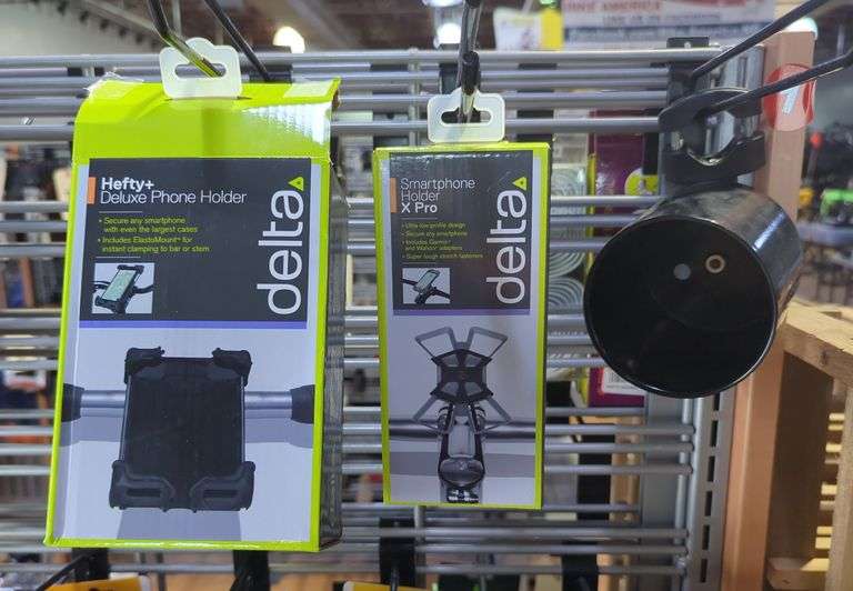 Delta Hefty+ Deluxe & X Pro Smartphone Holders, And Cup Holder image