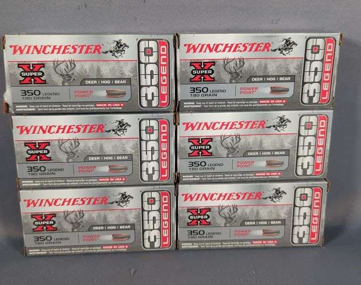 Winchester 350 Legend Ammo, Approx 110 Rds And 6 Empty Brass, Local Pickup Only image