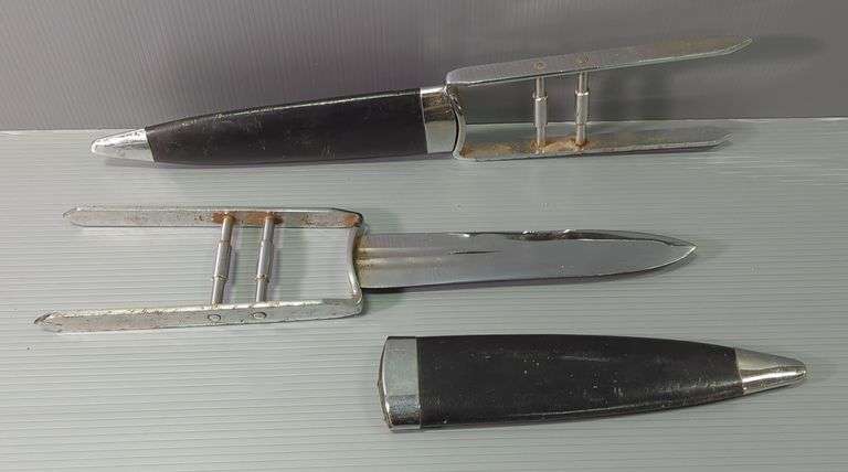 Katar Knives, 10.5" Blades, Qty 2, Both In Scabbards image