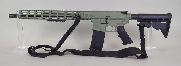 Anderson Manufacturing AM-15 5.56x45 Cal Rifle SN# 23054617, Adjustable Stock, Nylon Sling image