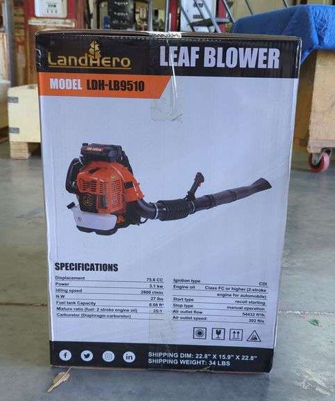 2025 Landhonor LDH-LB8850 Leaf Blower, Unused image