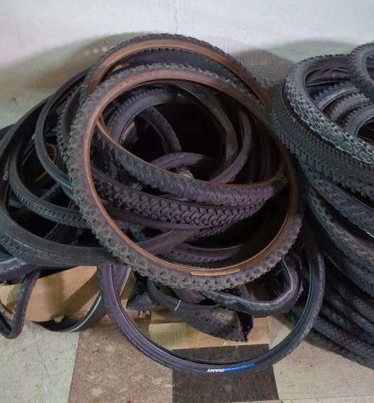 Assorted Used Bicycle Tires image