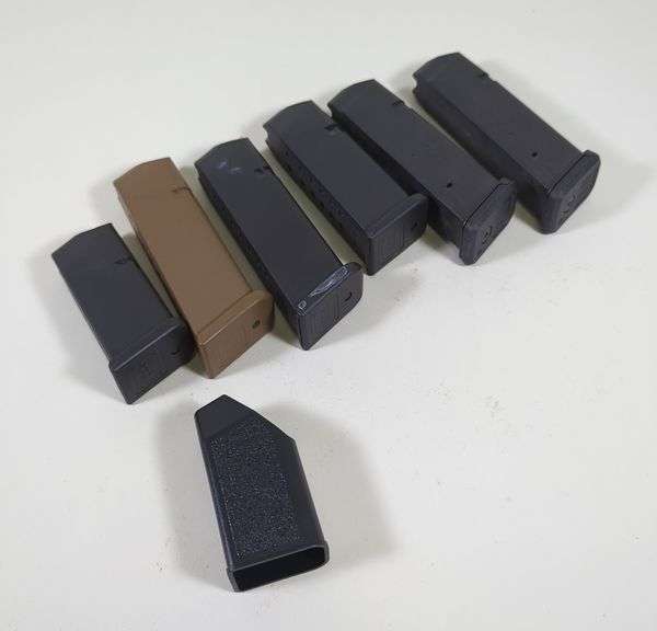 Glock And Magpul 9mm Mags, Qty 6, Includes Speedloader image