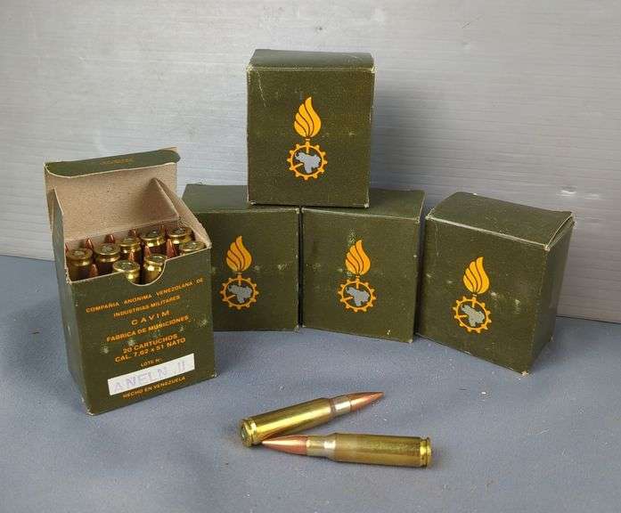 Venezuelan 7.62 x 51 NATO Ammo, Approx 100 Rds, Local Pick Up Only image