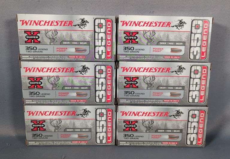 Winchester 350 Legend Ammo, Approx 120 Rds, Local Pickup Only image