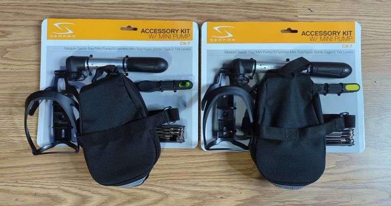 Serfas Accessory Kit With Mini Pump, Qty 2 image