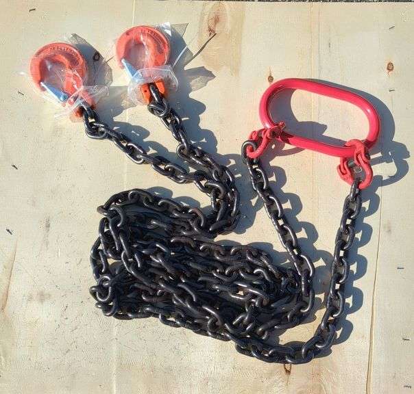 Heavy Duty 5/16" Lifting Chain With Hooks image