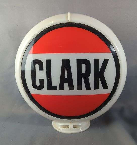 Clark Gas Station Globe Double Sided Sign image