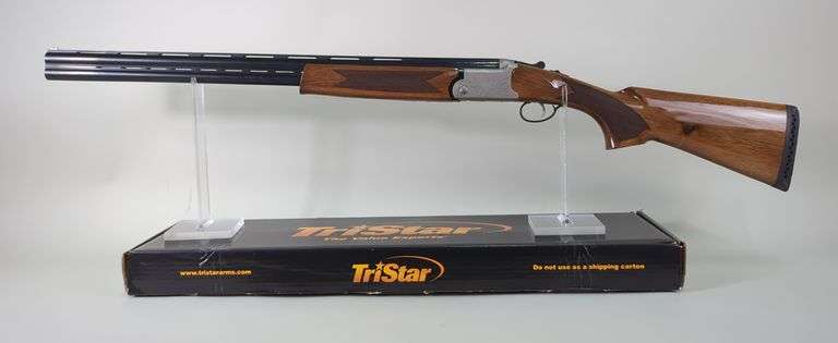 Turkey/ Kral/ Tristar Upland Hunter 12 ga Over/Under Shotgun SN# KRU006894, Fiber Optic Bead, Extra Chokes, Choke Tool, For 3" Shells, 28" Bbl, CT-5 Choke, In Original Box image