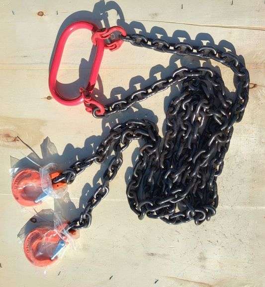 Heavy Duty 5/16" Lifting Chain With Hooks image
